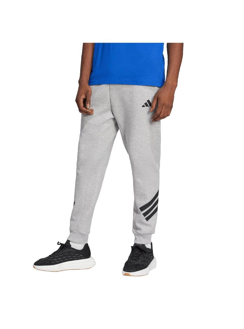 Pantalón Hombre adidas FL 3S Gris/Negro