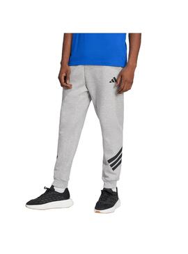 Pantalón Hombre adidas FL 3S Gris/Negro