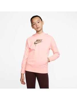 Sudadera Niña Nike Air PO GX Rosa