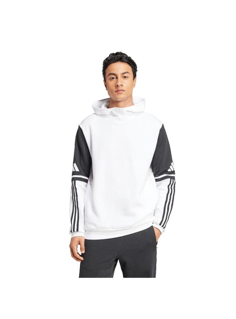 Sudadera Hombre adidas SQ25 Blanco/Negro