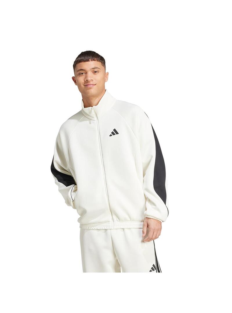 Sudadera Hombre adidas Stadium Blanca