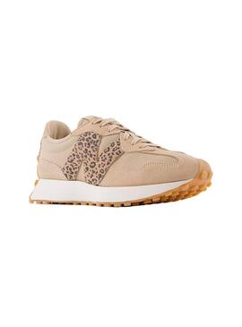 Zapatilla Mujer New Balance 327LPA Camel Print