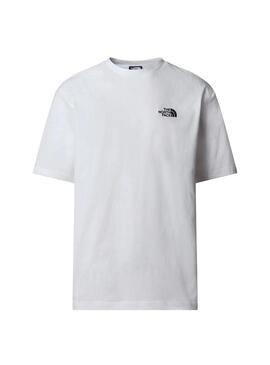 Camsieta Hombre The North Face Explore Blanca