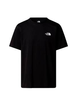 Camiseta Hombre The North Face Vertical Negra