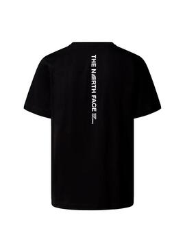 Camiseta Hombre The North Face Vertical Negra