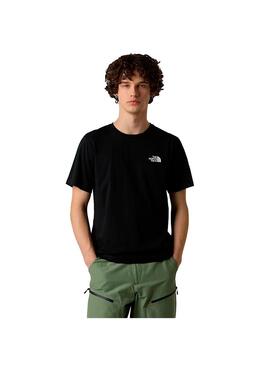 Camiseta Hombre The North Face Vertical Negra