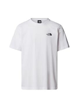 Camiseta Hombre The North Face Vertical Blanca