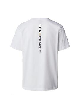 Camiseta Hombre The North Face Vertical Blanca