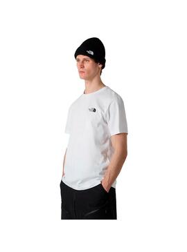 Camiseta Hombre The North Face Vertical Blanca
