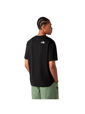 Camiseta Hombre The North Face Essential Negra