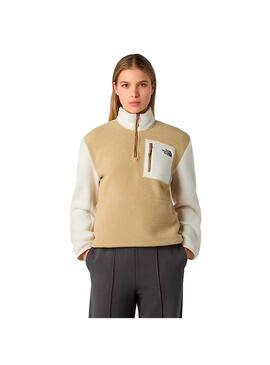 Polar Mujer The North Face Yumiori Beige Crema