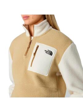 Polar Mujer The North Face Yumiori Beige Crema