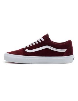 Zapatilla Chico Vans Old Skool Port Royale Granate