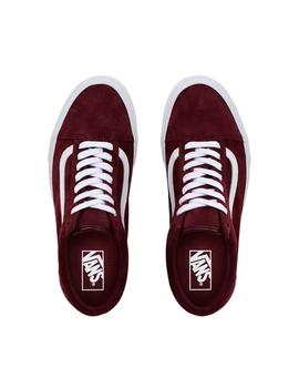 Zapatilla Chico Vans Old Skool Port Royale Granate