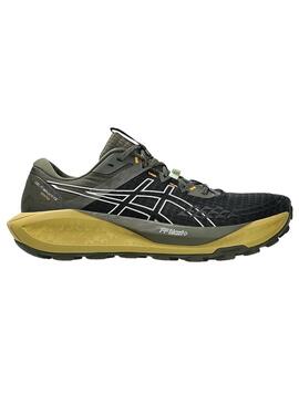 Zapatilla Hombre Gel trabuco 13 GTX Negro/verde