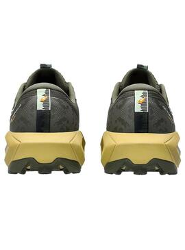 Zapatilla Hombre Gel trabuco 13 GTX Negro/verde