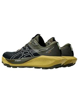 Zapatilla Hombre Gel trabuco 13 GTX Negro/verde