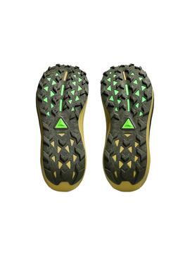 Zapatilla Hombre Gel trabuco 13 GTX Negro/verde