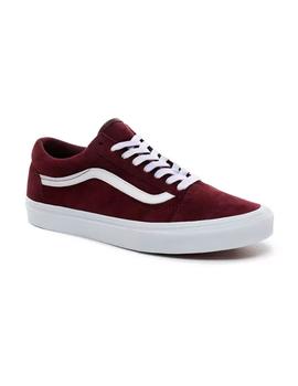 Zapatilla Chico Vans Old Skool Port Royale Granate