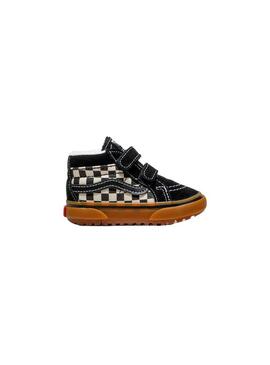 Zapatilla Niño/a Vans MTE Sk8-Mid Negra Blanca Cua