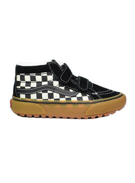 Zapatilla Niño/a Vans MTE Sk8- Mid Negra Blanca Cu