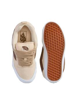 Zapatilla Mujer Vans Knu Skool Beige