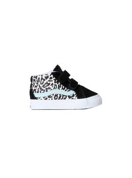 Zapatilla Niño/a Vans Sk8-Mid Reissue Leopard Glit