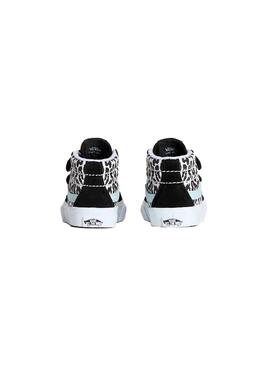 Zapatilla Niño/a Vans Sk8-Mid Reissue Leopard Glit