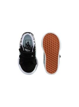 Zapatilla Niño/a Vans Sk8-Mid Reissue Leopard Glit