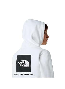 Sudadera Niño/a The Norh Face  RedBox Blanca
