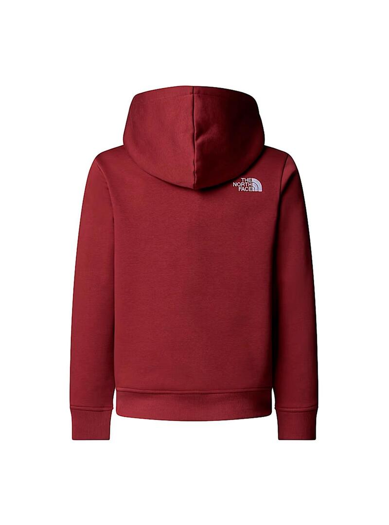 Sudadera Niño/a The North Face Drew Granate
