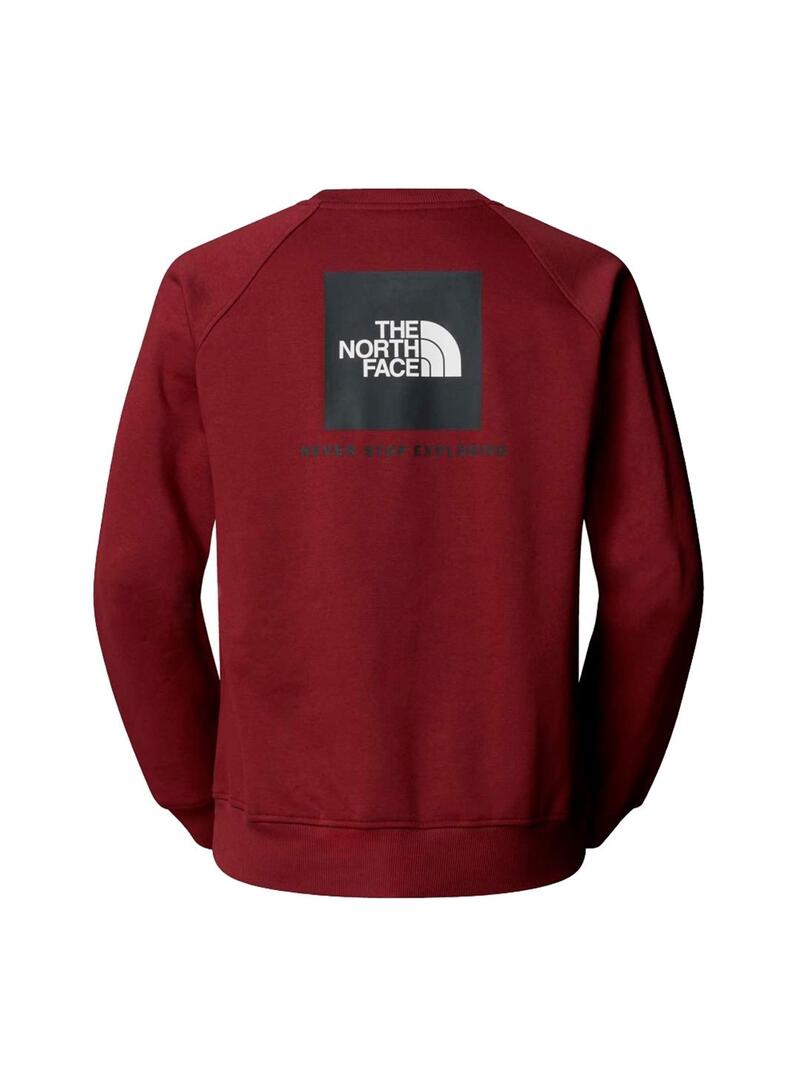 Sudadera Hombre The North Face Rag RedBox Granate