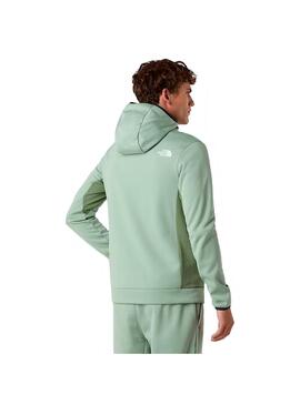 Sudadera Hombre The North Face Mountain Athletics Flc Verde