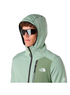 Sudadera Hombre The North Face Mountain Athletics Flc Verde