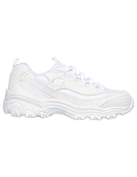 Zapatilla Niña Skechers D`lites Blanca