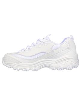 Zapatilla Niña Skechers D`lites Blanca