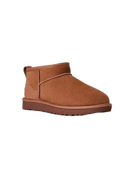 Bota Mujer UGG Classic Ultra Mini Rocky Oak Marron