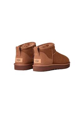 Bota Mujer UGG Classic Ultra Mini Rocky Oak Marron