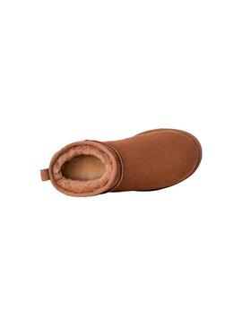 Bota Mujer UGG Classic Ultra Mini Rocky Oak Marron
