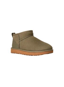 Bota Mujer UGG Classic Ultra Mini Moss Green