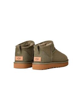 Bota Mujer UGG Classic Ultra Mini Moss Green