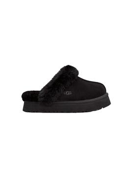 Zueco Mujer UGG Disquete Negro