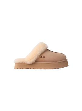 Zueco Mujer UGG Disquette san Beige