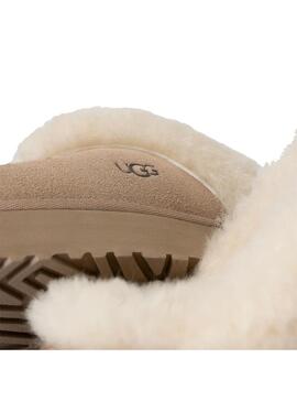 Zueco Mujer UGG Disquette san Beige