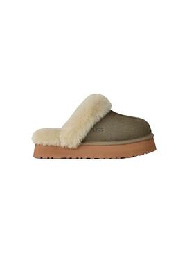 Zueco Mujer UGG Disquette Moss Green