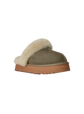 Zueco Mujer UGG Disquette Moss Green