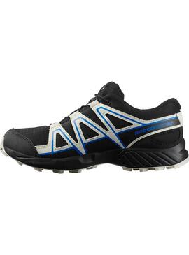 Zapatilla Junior Salomon Speedcross J Negro/Azul