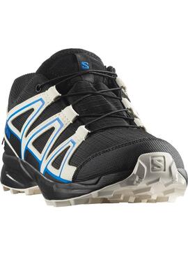 Zapatilla Junior Salomon Speedcross J Negro/Azul
