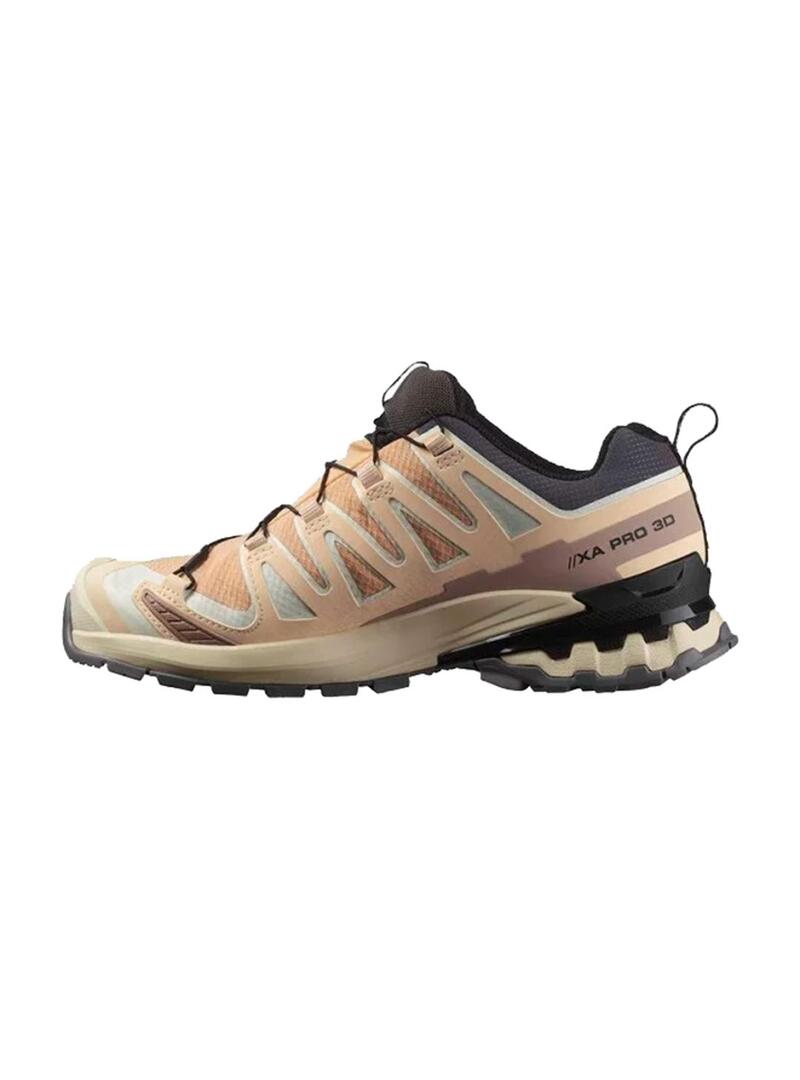 Zapatilla Mujer Salomon XA Pro 3D V9 Beige