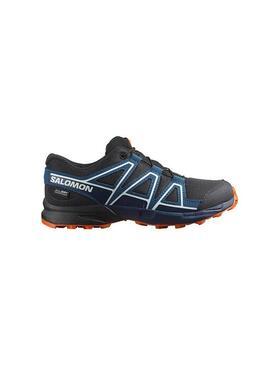 Zapatilla Junior Salomon Speedcross J Negro/Azul